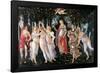 Botticelli- Primavera-Sandro Botticelli-Framed Poster