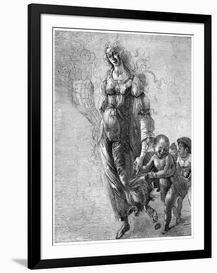 Botticelli's 'Abundance, 1882-Sandro Botticelli-Framed Giclee Print