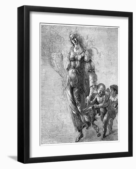 Botticelli's 'Abundance, 1882-Sandro Botticelli-Framed Giclee Print