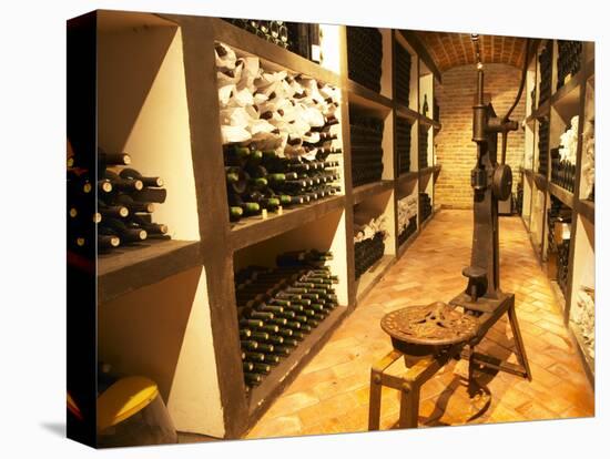 Bottle Aging Cellar, Bodega Pisano Winery, Progreso, Uruguay-Per Karlsson-Stretched Canvas