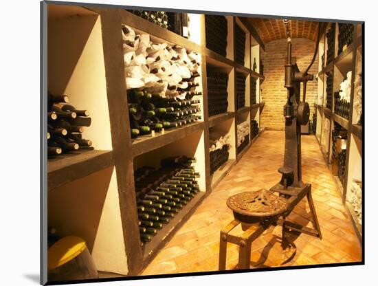 Bottle Aging Cellar, Bodega Pisano Winery, Progreso, Uruguay-Per Karlsson-Mounted Photographic Print