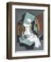 Bottle and Fruit Dish-Juan Gris-Framed Art Print