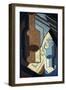 Bottle and Glass; Bouteille et Verre, 1921-Juan Gris-Framed Giclee Print