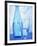 Bottle and glass of water-null-Framed Photographic Print