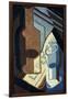 Bottle and Glass-Juan Gris-Framed Giclee Print