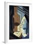 Bottle and Glass-Juan Gris-Framed Giclee Print