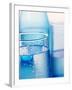 Bottle and glasses of water-null-Framed Photographic Print