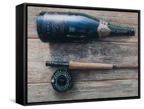 Bottle and Rod I, 2012-Lincoln Seligman-Framed Stretched Canvas