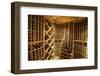 Bottle Cellar at Garrison Creek Cellars, Walla Walla, Washington, USA-Richard Duval-Framed Photographic Print