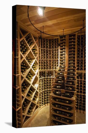 Bottle Cellar at Walla Walla Winery, Walla Walla, Washington, USA-Richard Duval-Stretched Canvas