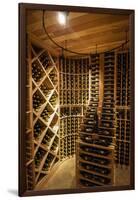 Bottle Cellar at Walla Walla Winery, Walla Walla, Washington, USA-Richard Duval-Framed Photographic Print