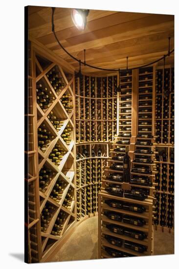 Bottle Cellar at Walla Walla Winery, Walla Walla, Washington, USA-Richard Duval-Stretched Canvas