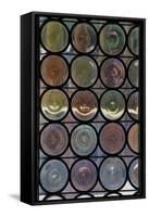 Bottle-Glass Window-null-Framed Stretched Canvas