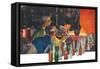 Bottle Making Factory-null-Framed Stretched Canvas