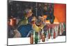 Bottle Making Factory-null-Mounted Premium Giclee Print