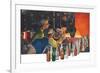 Bottle Making Factory-Found Image Press-Framed Giclee Print