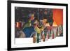 Bottle Making Factory-Found Image Press-Framed Giclee Print