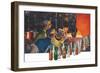 Bottle Making Factory-Found Image Press-Framed Giclee Print