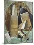 Bottle of Banyuls, c.1914-Juan Gris-Mounted Giclee Print