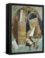 Bottle of Banyuls, c.1914-Juan Gris-Framed Stretched Canvas