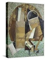 Bottle of Banyuls, c.1914-Juan Gris-Stretched Canvas