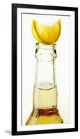 Bottle of Ginger Ale with Wedge of Lemon-Foodcollection-Framed Photographic Print