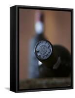 Bottle of Port Wine-Henrik Freek-Framed Stretched Canvas