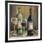 Bottle of Red Bottle of White-Marilyn Dunlap-Framed Art Print