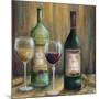 Bottle of Red Bottle of White-Marilyn Dunlap-Mounted Art Print