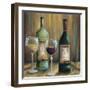 Bottle of Red Bottle of White-Marilyn Dunlap-Framed Art Print