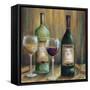 Bottle of Red Bottle of White-Marilyn Dunlap-Framed Stretched Canvas