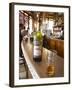 Bottle of Ricard 45 Pastis and Glass on Zinc Bar, Paris, France-Per Karlsson-Framed Photographic Print