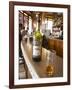 Bottle of Ricard 45 Pastis and Glass on Zinc Bar, Paris, France-Per Karlsson-Framed Photographic Print