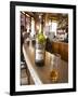 Bottle of Ricard 45 Pastis and Glass on Zinc Bar, Paris, France-Per Karlsson-Framed Photographic Print