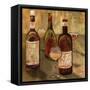 Bottle of Wine I-Elizabeth Medley-Framed Stretched Canvas