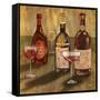 Bottle of Wine II-Elizabeth Medley-Framed Stretched Canvas