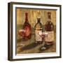 Bottle of Wine II-Elizabeth Medley-Framed Art Print