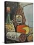 Bottle of Wine Italian Deli-Tim Nyberg-Stretched Canvas