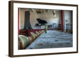 Bottle on Table-Nathan Wright-Framed Photographic Print