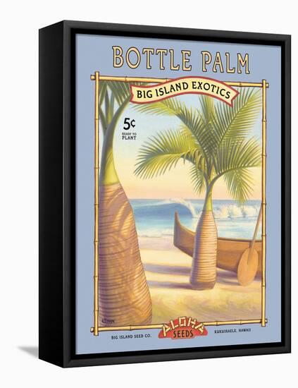 Bottle Palm-Kerne Erickson-Framed Stretched Canvas