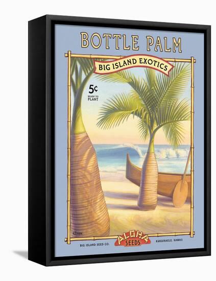 Bottle Palm-Kerne Erickson-Framed Stretched Canvas