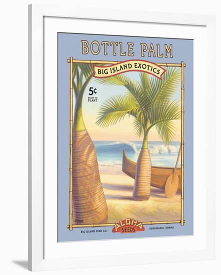 Bottle Palm-Kerne Erickson-Framed Art Print