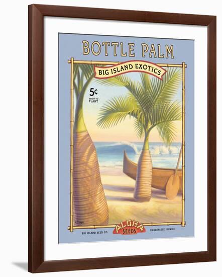 Bottle Palm-Kerne Erickson-Framed Art Print