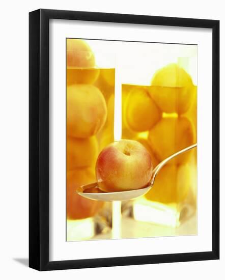 Bottled Peaches-Ashley Mackevicius-Framed Photographic Print