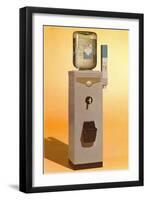 Bottled Water Cooler, Retro-null-Framed Art Print