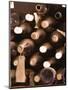 Bottles in Tasting Room, Bodega Pisano Winery, Progreso, Uruguay-Per Karlsson-Mounted Premium Photographic Print