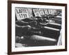 Bottles of Lafite Wines, Now Museum Pieces in French Wine Cellar-Carlo Bavagnoli-Framed Photographic Print