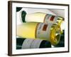 Bottles of Les Foulards Rouges, Lavinia Wine Shop, Paris, France-Per Karlsson-Framed Photographic Print