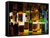 Bottles of Liquor, De Luan's Bar, Ballydowane, County Waterford, Ireland-null-Framed Stretched Canvas