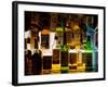 Bottles of Liquor, De Luan's Bar, Ballydowane, County Waterford, Ireland-null-Framed Photographic Print